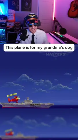 This plane is for my grandma’s dog #aviamasters #plane #pilot