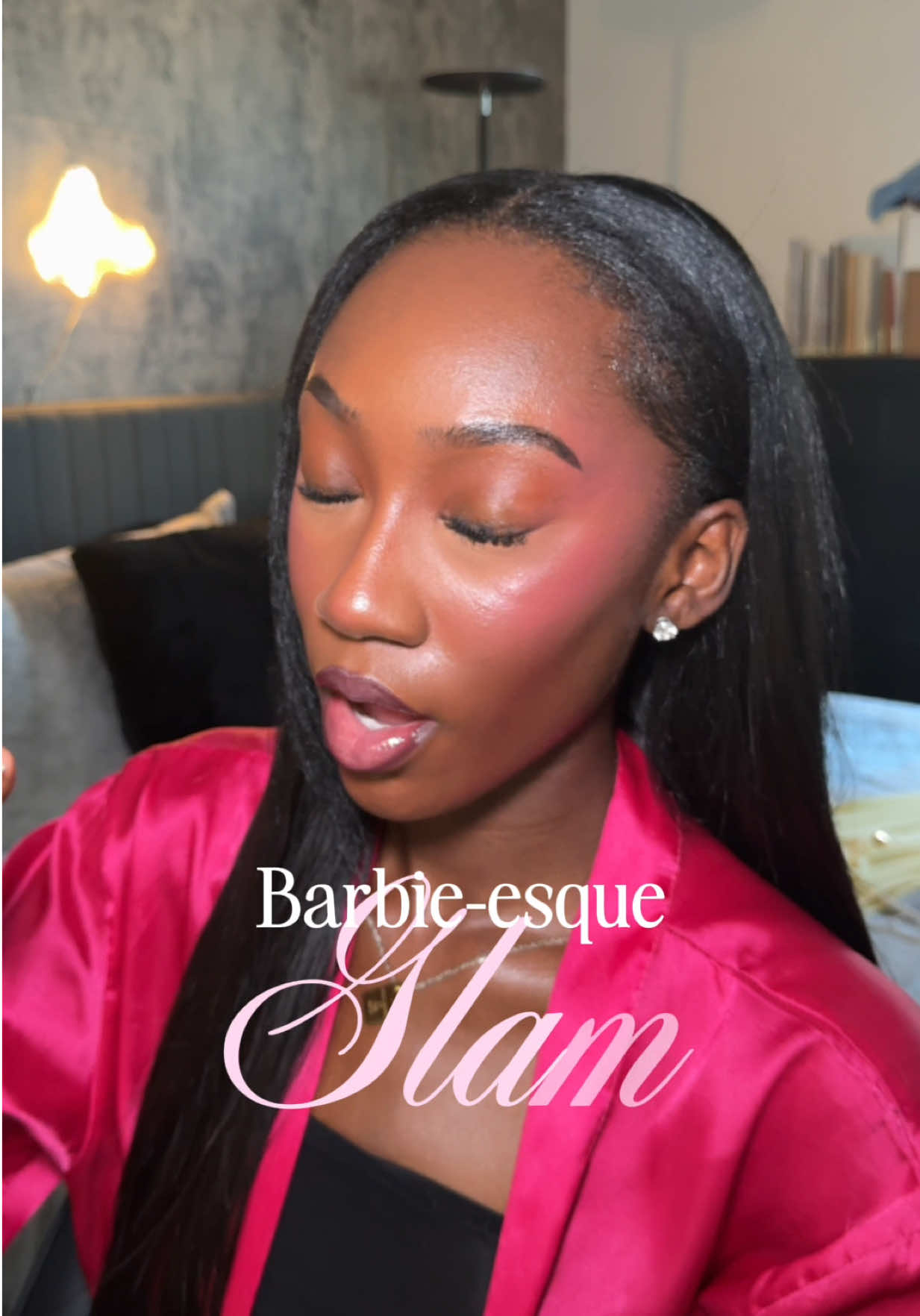 the happiest of sundays to you, let's get glammed 💛⛪️ this under-painting routine was def giving 