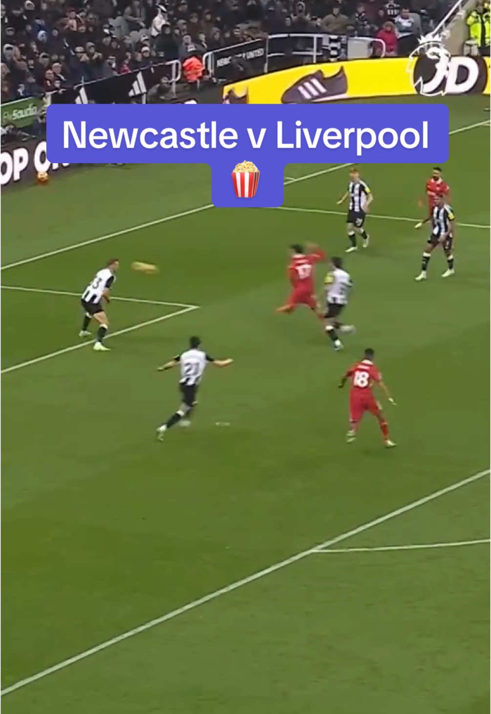 Newcastle and Liverpool always put on a show when they meet 👀 #fyp #foryou #PremierLeague #liverpool #newcastle #soccertiktok 