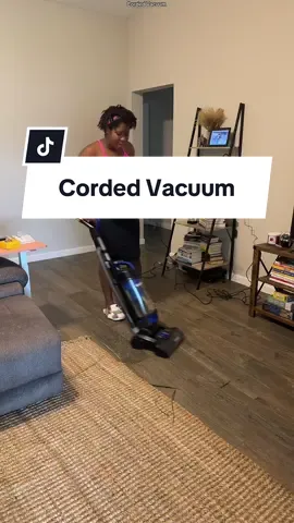 Because the battery won’t be dead when I need to use it‼️This is a powerful corded vaccum that will help you to keep your home spotless ‼️ #cordedvacuum #cleantok101 #housecleaner #tiktokshopcreatorpicks #tiktokshoplabordaysale 