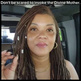 Don't be scared to invoke the Divine Mother. #trustthegodinyou 