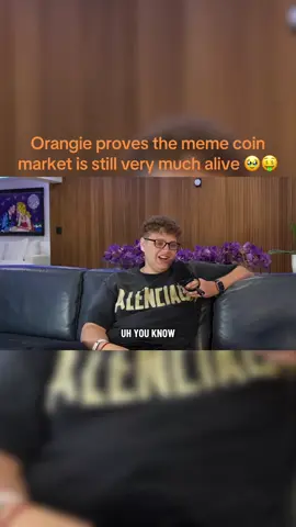 Orangie proves the meme coin  market is still very much alive 🥹🤑 @orangie #memecoins #crypto #trading #orangieclips #orangieyt 