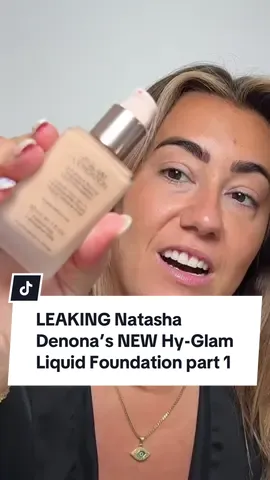 LEAKING THIS NEW FOUNDATION LAUNCH! The very much anticipated @Natasha Denona Hy-Glam Foundation 👀 If you’ve been following our content for a while, you KNOW I’ve been waiting for Natasha to launch a liquid foundation. And I’m so honored she asked us to reveal it and educate about it first. Bonus we got to hang out and she did my makeup 🥹 Stay tuned beauty queens! More coming soon ❤️ #makeup #natashadenona #BeautyTok #foundation #liquidfoundation 