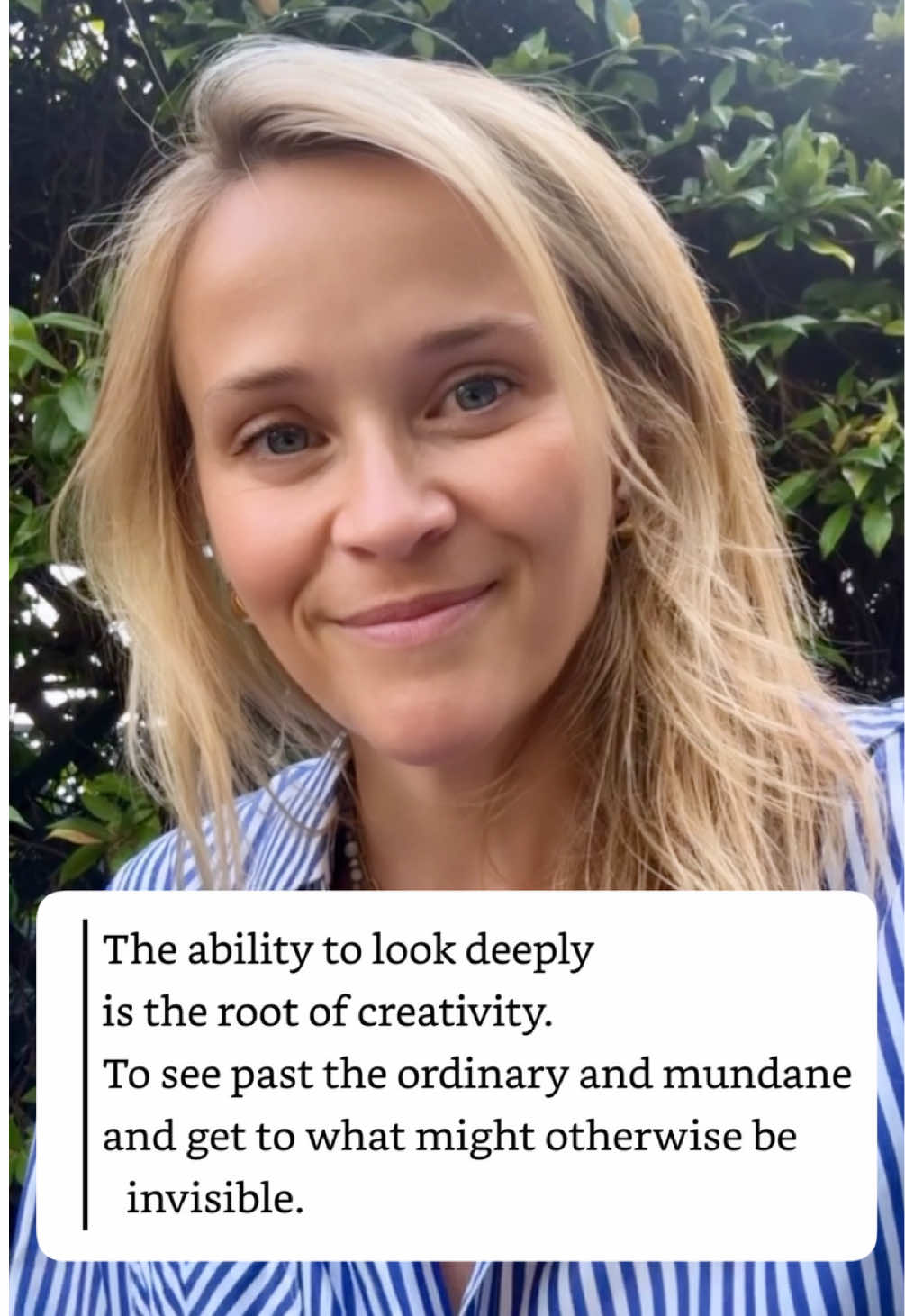 Creativity tip: forget the obvious and chase what’s uniquely you. Rick Rubin said it best, “The ability to look deeply is the root of creativity.