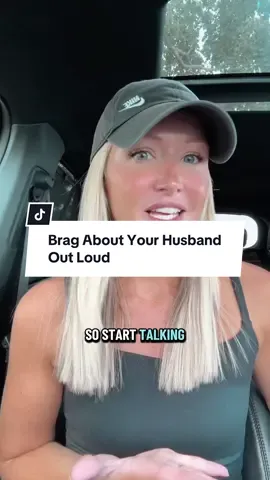 The way you talk about your husband matters. Brag on him out loud. Marriage gets better when a wife chooses to see the good — and say it. #husbandwife #marriage #marriedlife #wivesoftiktok #Love 