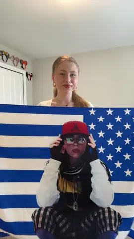 your sign to get a custom billie flag 🤭 #billieeilish #hmhas #fypシ゚viral #usa #roomdecor 