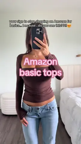 Amazon basic tops I love! All in my amazons storefront #cutetops #postgradtops #tanktop #amazontops #cutetops  