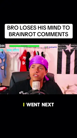 Bro Loses His Mind To Brainrot Comments 🤯 #fyp #trending #viral 