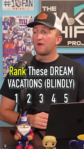 Rank These Dream Vacations Blind! Which Is Best? #fyp #vacation #travel #ranking #world 