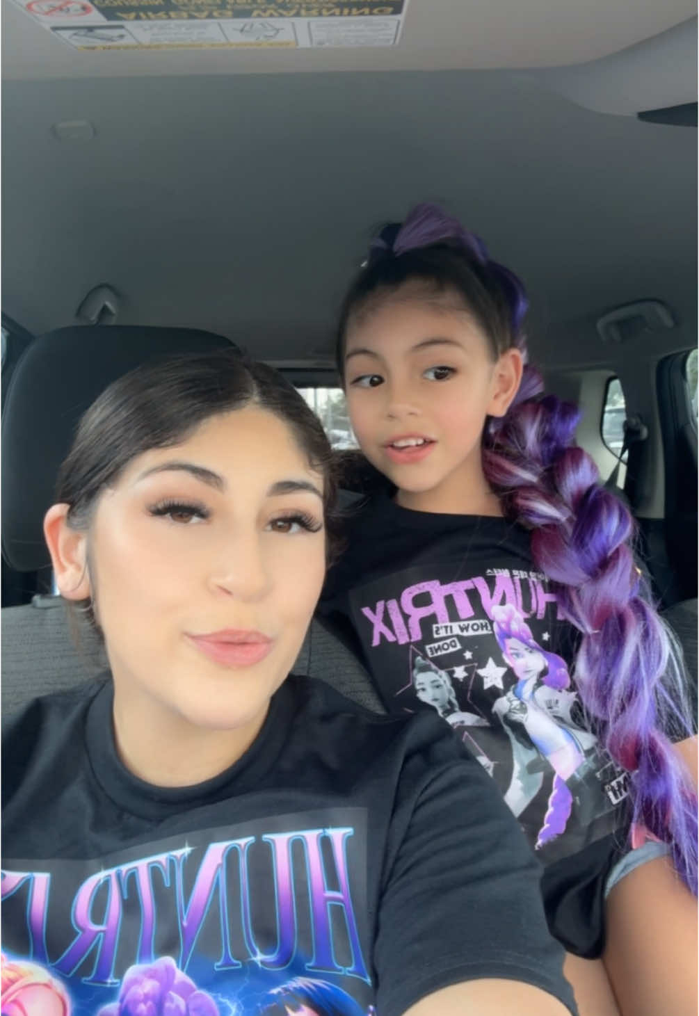 She’s in her rumi era 🩷 #fyp #kpopdemonhunters #singalong #rumi #daughter
