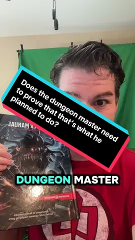 Replying to @nahimgood does a dungeon master need to require proof that that’s what he meant to do? #DungeonsAndDragons. 