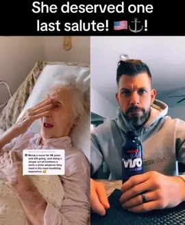 This Marine (not a soldier) deserves ALL the salutes!!! 🇺🇸🇺🇸🇺🇸! So this HMC(FMF) Retired — gave her one last salute!! #navychief #chiefnitro #navycorpsman #retired #navy  