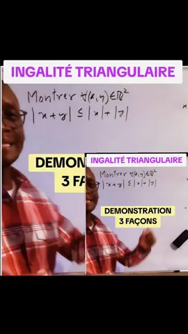 Inégalité triangulaire démonstration#Science #tiktokmaths 