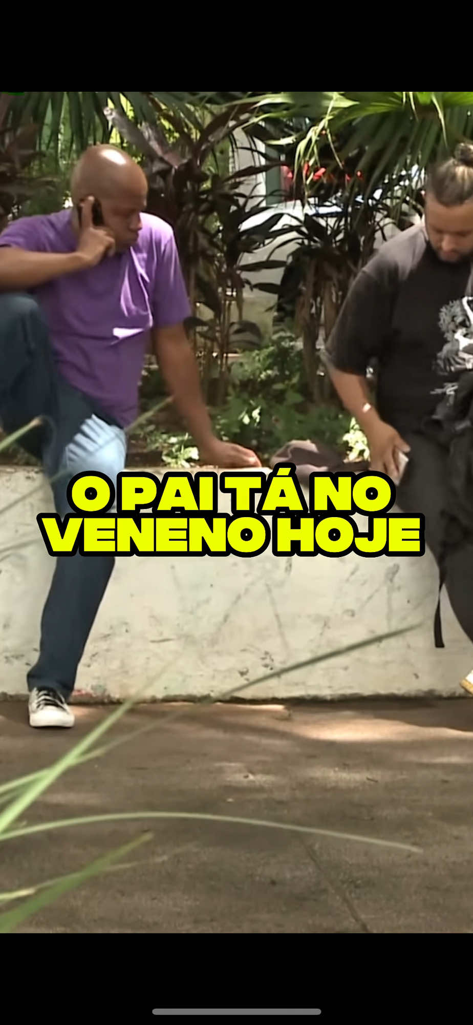 O pai tá no veneno hoje ein mano 😂😂😂 Gostou? Segue o pai delicio ❤️🙏 #disciplina #motivacional #toninhotornado #pegadinha 