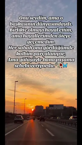 Onu sevdim, ama o başkasının dünyasındaydı. Birlikte olmayı hayal ettim, ama hayallerimden öteye geçemedim. Her sabah onu gördüğümde kalbim parçalanıyor, Ama gülüşüyle bana yaşama sebebi veriyordu. #keşfetteyizzz #a #aşk #ihanet 