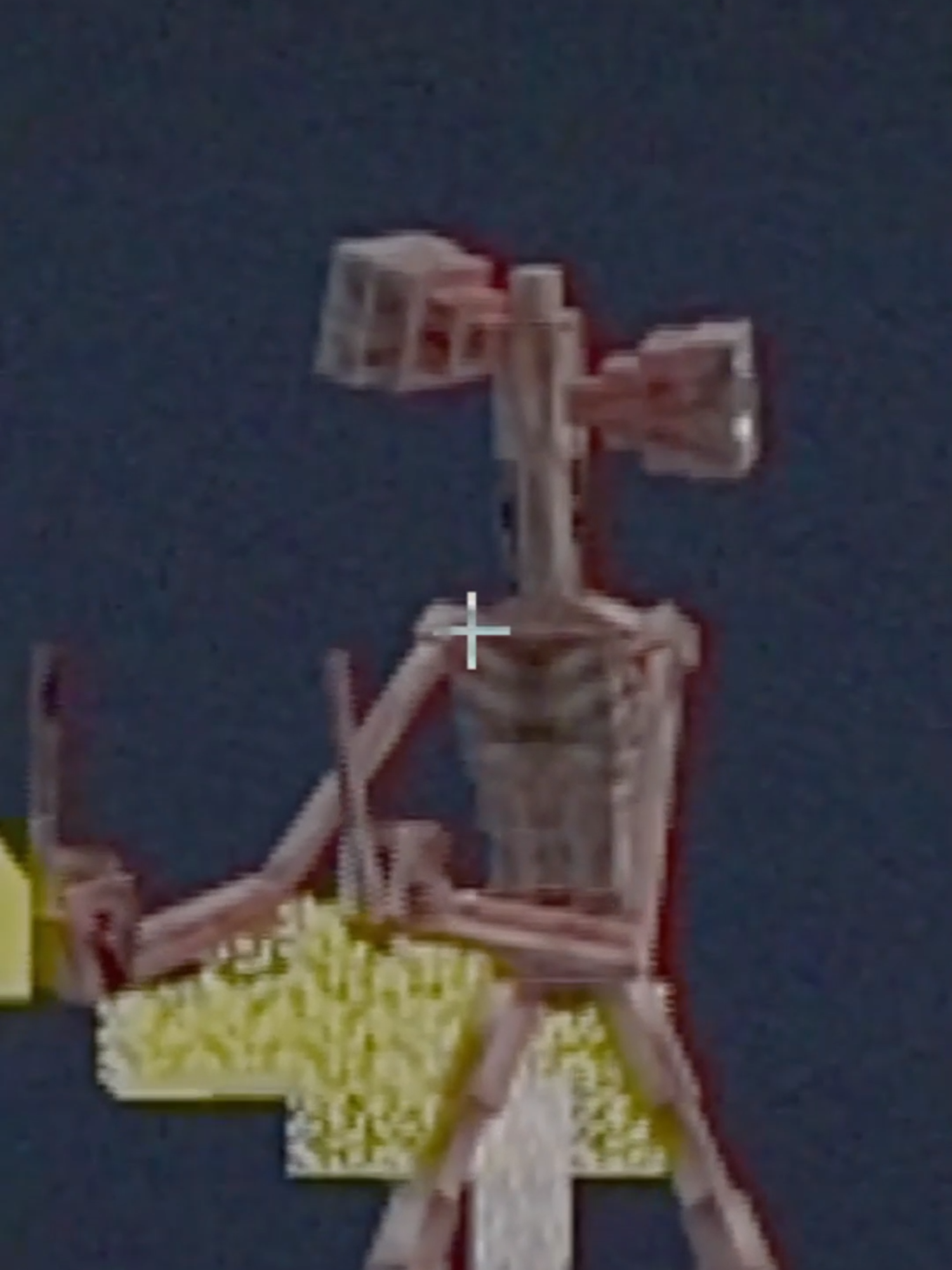 No le caigo muy bien al Siren Head... #Minecraft #minecraftterror #fyp #modsdeminecraft #juegosdeterror #minecraftmods #minecraftmemes #paratii #sustos