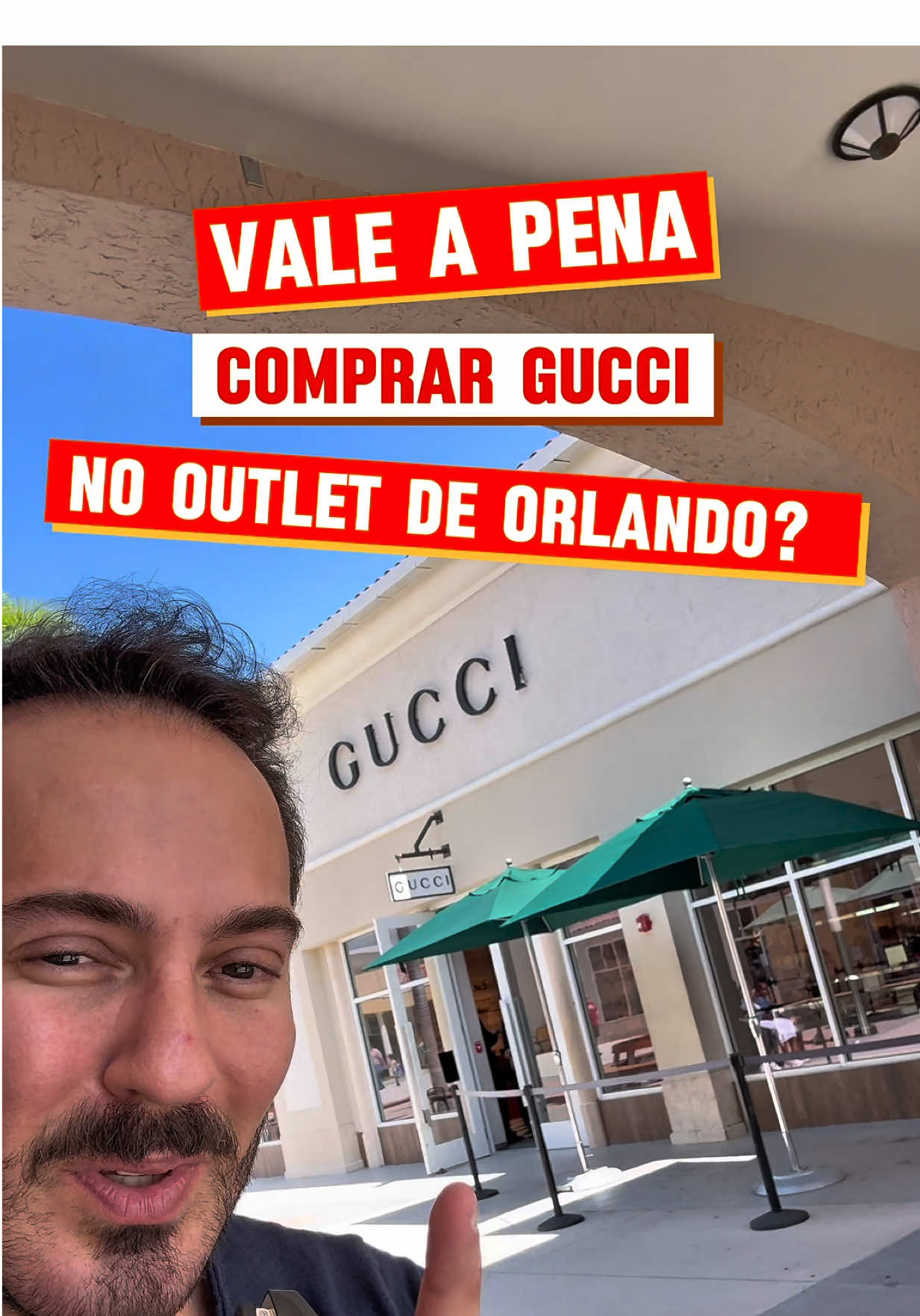 Loja da Gucci no Outlet de Orlando Será que vale a pena comprar Gucci aqui no Outlet de Orlando? Se você quer comprar produtos da Gucci, vale a pena colocar o Outlet a premium da Vineland no seu roteiro de compras, pois lá você irá encontrar uma loja da Gucci!! Comparado ao valor do Brasil, ainda tá valendo a pena comprar aqui em Orlando? O que você achou dos preços? 📍Endereço: 8200 Vineland Ave, Orlando, FL 32821 #orlando #dicasdeorlando #florida #guccioutlet 