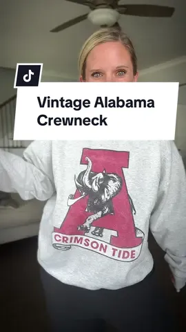 Roll Tide my friends!!! ❤️🐘  #alabama #universityofalabama #football #crewneck #gameday 