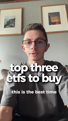 the top theee etfs to buy as a canadian investor in their 20s. not financial advice. #financialliteracy #investingforbeginners #etfs #stockstobuy 