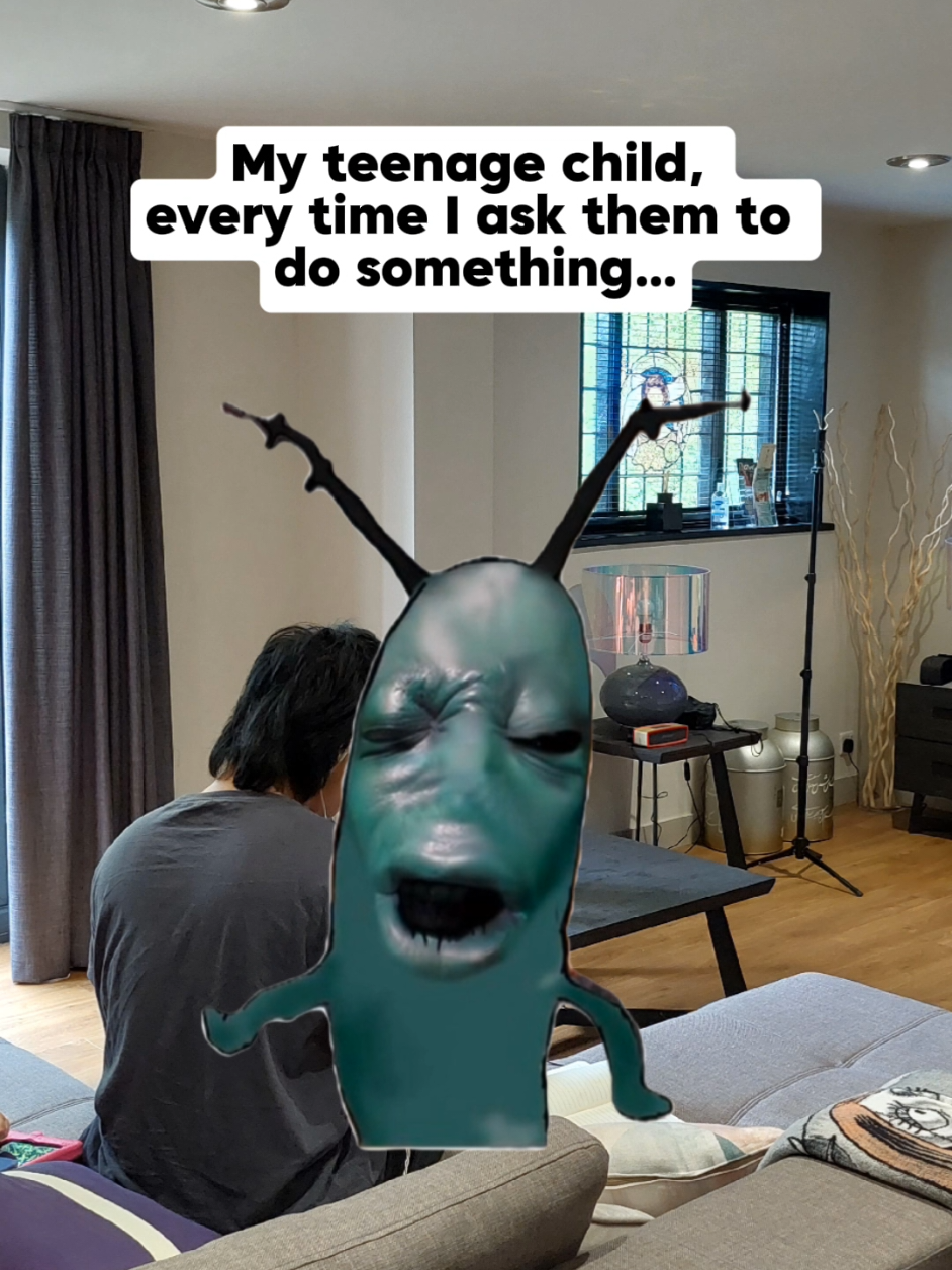 we got plankton in the house