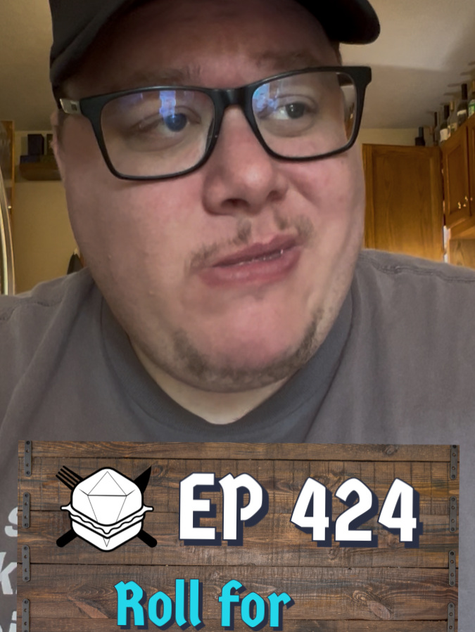 S9 - E424 - 8/25/25 - Well, at least it's colorful... . . . #rollforsandwich #dungeonsanddragons #sandwichrecipe #food #dice