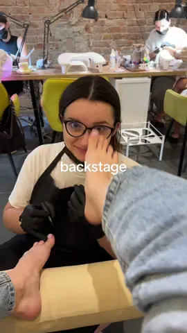 backstage 😃
