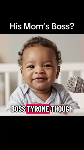Not Tyrone again 🤦 Check link in my bio to make ai videos like this #aibabies #tyrone #aiparents #cutebabyvideos #babytalk