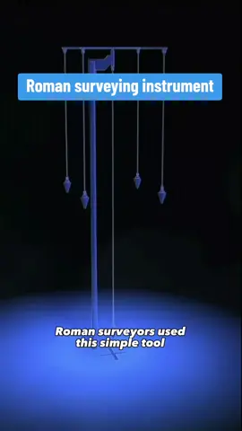 The groma, the surveying tool that gave Rome its perfect lines #history #engineering #romanempire 