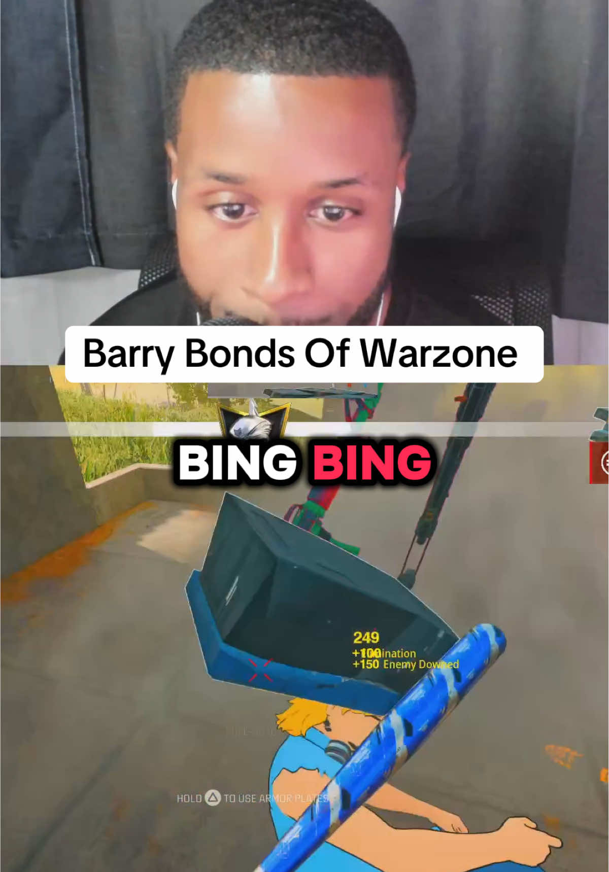 When that bat in my hand I’m hitting a HR errrrtime lol #comedy #warzone #callofduty #bo6 #entertainment 