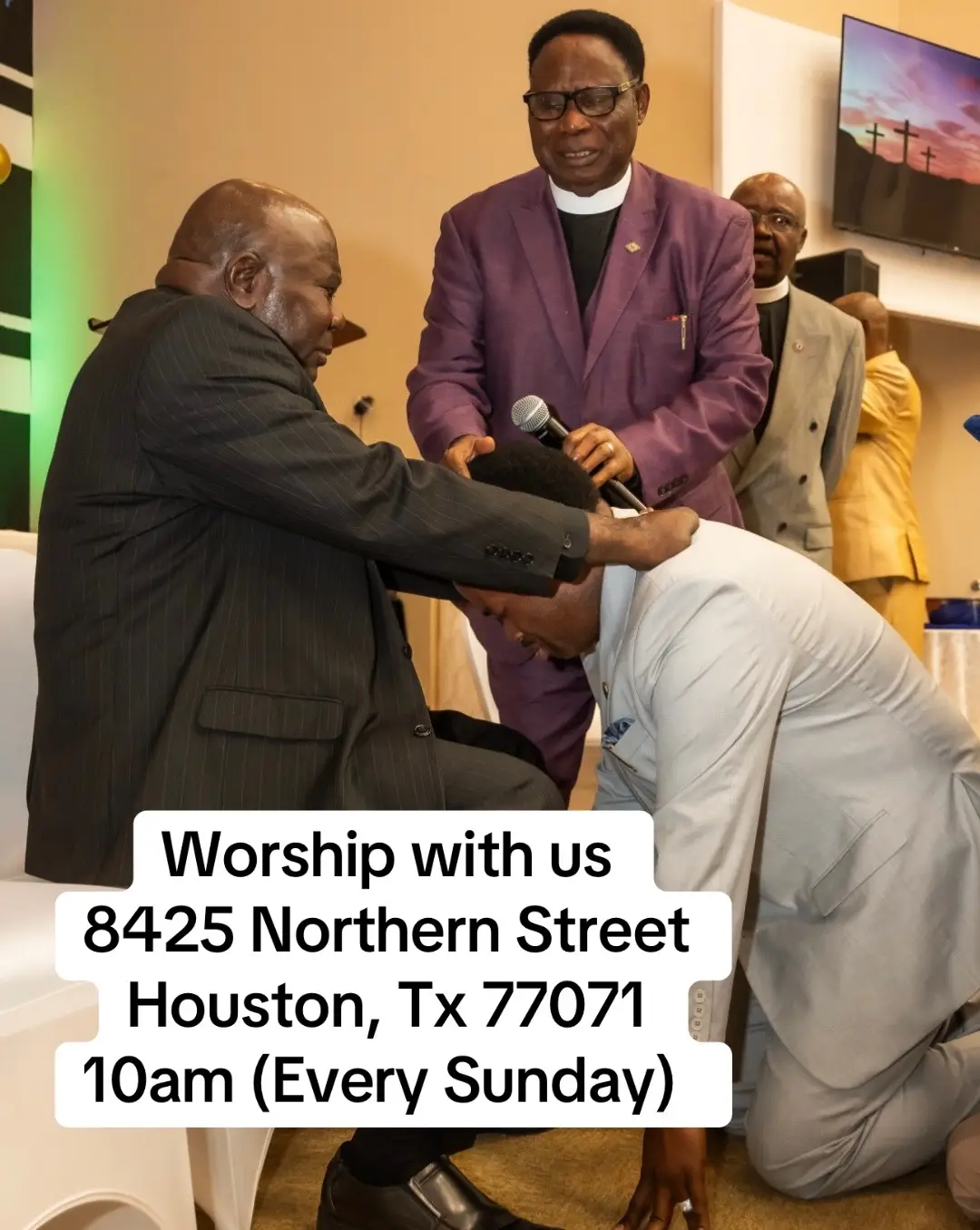 Come worship with us next Sunday (10am CST) give us a follow on Facebook “The Apostolic Church America, Inc” #fyp #church #houston #sunday 