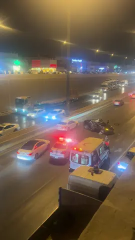 حادث الحين طريق ديراب