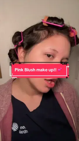 Pink Blush make up!! 💕 #makeuptransformation #makeuptransition #pinkmakeup #makeup #fyp 