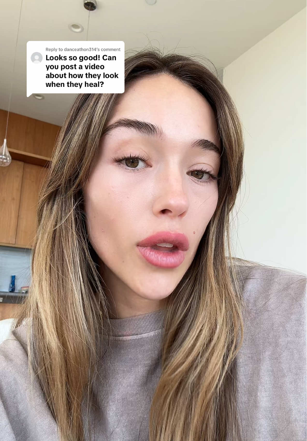 Replying to @danceathon314 2 days post lip blushing update💋
