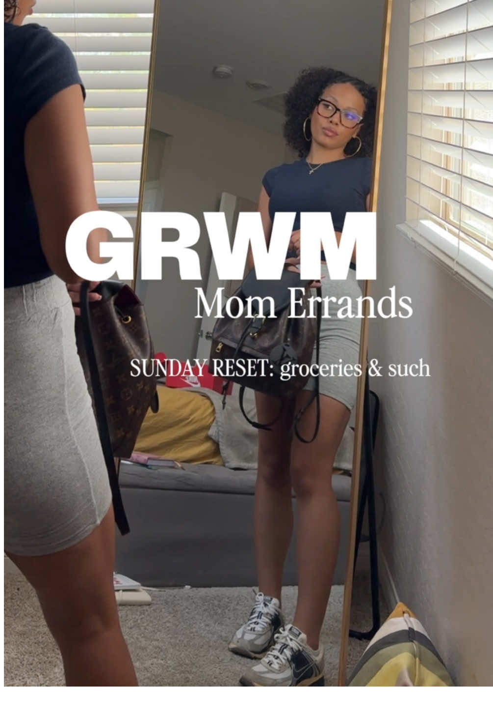 Happy Sunday, babes! Come back for part 2. We’re going grocery (and coffee, of course) 🥰🫶🏽 #grwm #momgrwm #grwmmakeup #makeupgrwm #OOTD #vomero5 #momootd @RAW Essence @DanessaMyricksBeauty @IT Cosmetics @Lancôme @Allure Collection Essentials @Nike @Naked Wardrobe 
