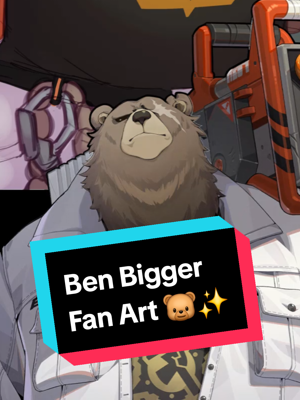 Ben bigger time-lapse  #furry #zenlesszonezero  #artist #zzz #benbigger 