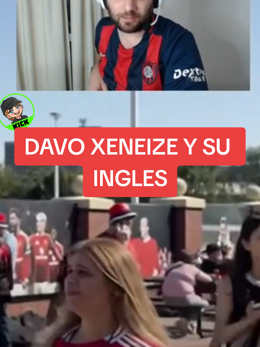 DAVO XENEIZE Y SU INGLES @davooxeneize excelente video sos un genio #davooxeneize #davo #pickone #ingles 