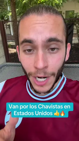 Van por los Chavistas que andan metidos en Estados Unidos 👍🔥