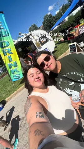 My first time at The Cleveland Garlic Fest and I will be going back every year!🧄🔥  #cleveland #clevelandohio #clevelandgarlicfestival #Foodie #clevelandfoodie 