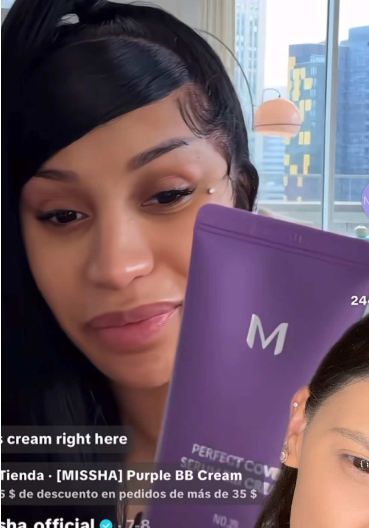 #kbeauty #rushready2025 #cardibbchallenge_misshabb #missha #cardibb 