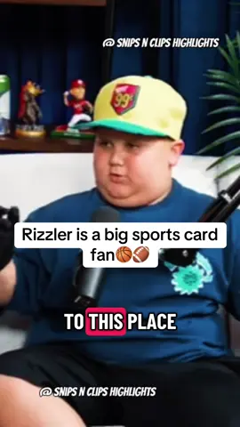 Rizzler the next Garry V? @ItzTheRizzler #theovon #theovonclips #therizzler #sportscards #podcast @Theo Von 