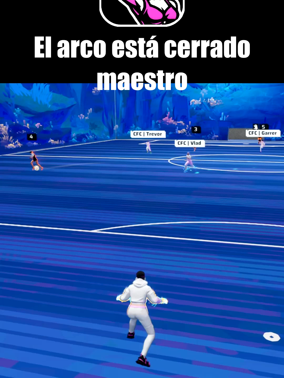 🧤✨ Cuidado que el arco tiene dueño. Aroxx vistiéndose de héroe para no dejar pasar ni el viento ¡UN GIGANTE EL 1! #CabaretFC #Gaming #Rematch #Futbol #Arquero #Atajada