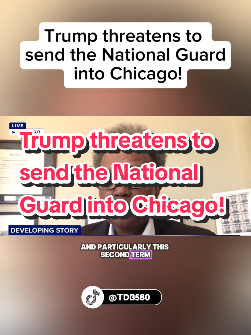 🚨 Trump threatens to send the National Guard into Chicago! 🇺🇸🔥 Calling the city “a mess,” he signals a federal takeover could be next—just like in D.C. and L.A. But Illinois leaders are fighting back. Governor Pritzker calls it a “manufactured crisis,” while Mayor Brandon Johnson says it’s illegal, uncoordinated, and dangerous. This isn’t just politics—it’s a test of power and law. Can Trump override a state and send troops without approval? The Insurrection Act vs. the Posse Comitatus Act could make this the biggest constitutional clash in years. Mayor Johnson warns: this won’t solve crime, housing, or schools. Instead, it risks eroding trust between police and residents. Meanwhile, Democrats say it’s pure political theater ahead of 2026. Is this about safety—or raw power? 👉 What do you think—should the feds intervene in Chicago, or should local leaders handle it? Drop your thoughts below. 🔥 Every like, comment, and follow makes sure independent voices cut through the noise. Don’t just watch—be part of the conversation. ⚡ Follow now for raw, fast, real updates without filters. #NationalGuard #Trump