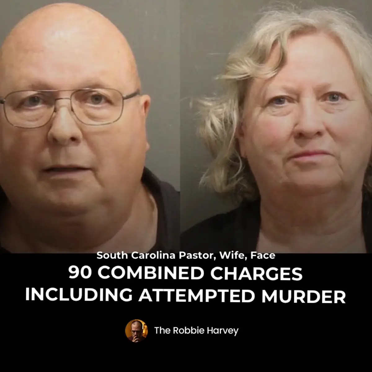 Myron Chorbajian, pastor of the 1st Southern Methodist Church, and his wife Kathleen, face a staggering 90 combined charges, including attempted murder, child s*xual abuse, and animal cruelty, following new warrants released by the Greenville County Sheriff’s Office.  The couple was arrested in May after allegations surfaced of decades-long abuse beginning in the 1980s. The couple, who adopted multiple children, are accused of horrific acts detailed in the warrants that can’t be shared here.  Let’s just say… the details are awful. Truly awful. And here’s the thing… that’s what was released. Authorities are withholding the most graphic details.   Among the charges, Myron faces two counts of attempted murder for allegedly restricting victims’ breathing by holding them underwater or choking them in the 1990s. Kathleen is accused of enabling the abuse, such as handcuffing a child to a bed for days, striking children until they bled, and knowing about beatings in the woods. The Chorbajians were denied bond this week and remain in custody at the Greenville County Detention Center as the investigation continues.