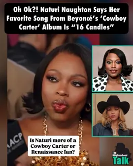Naturi plays way too much and not him asking her to sing a little bit of it! Sis didn’t know the name or words. What’s it giving? 🤣🤣😂 | 🎥: @naacpimageawards #beyonce #cowboycarter 