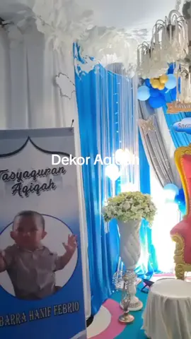 dekorasi aqiqah boleh di pesan #satuharisatukonten  #dekoraqiqah