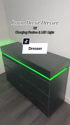 Dresser Gave My Room That Kick It Needed! #dresser #decor #tiktokshopcreatorpicks #tiktokshoplabordaysale #roomdecor #bedroomdecor 