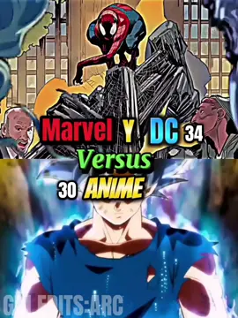Marvel and DC vs Anime Part 5 #fyp #marvel #dc #anime #edit 
