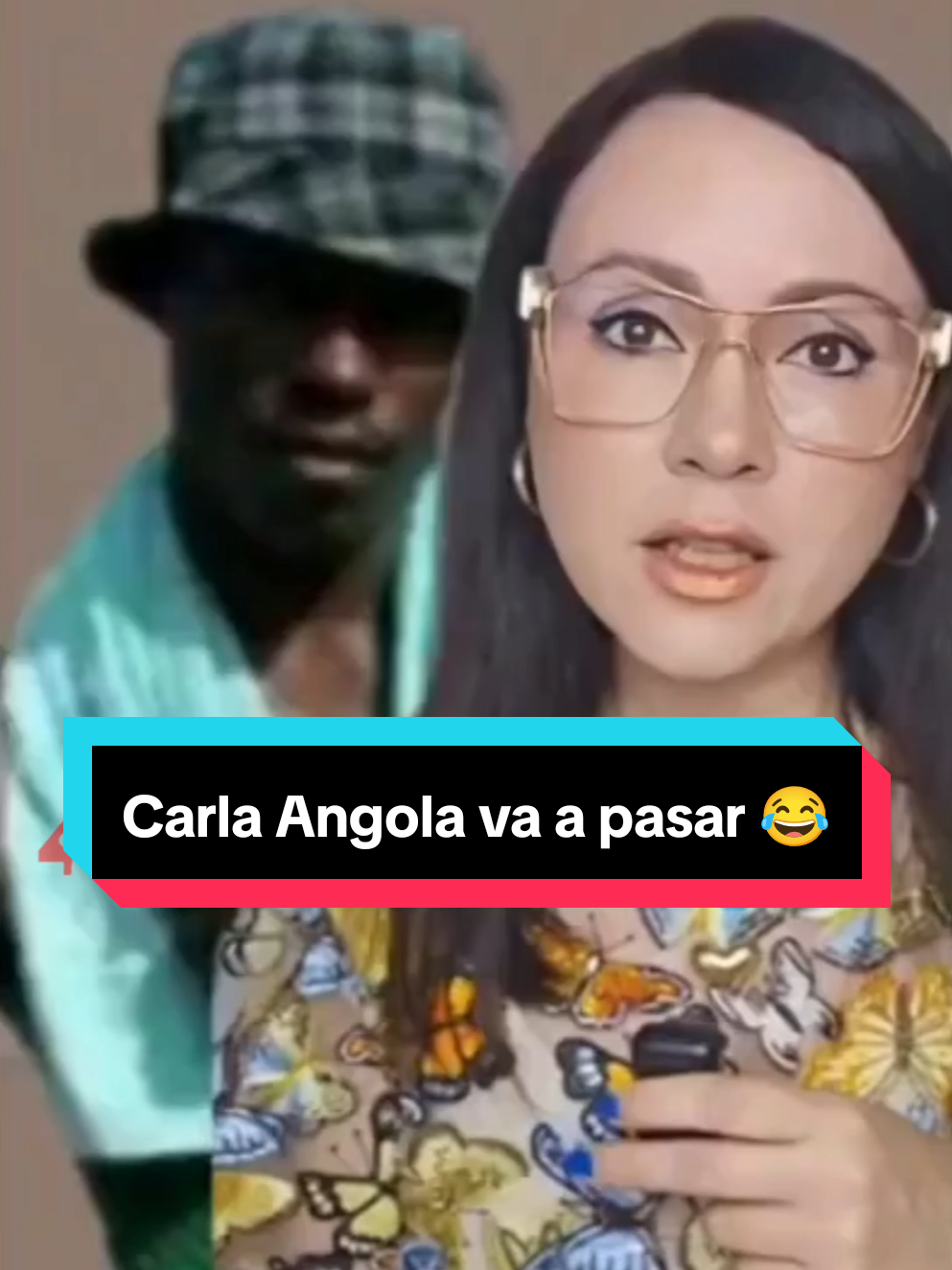 Carla Angola va a pasar 😂