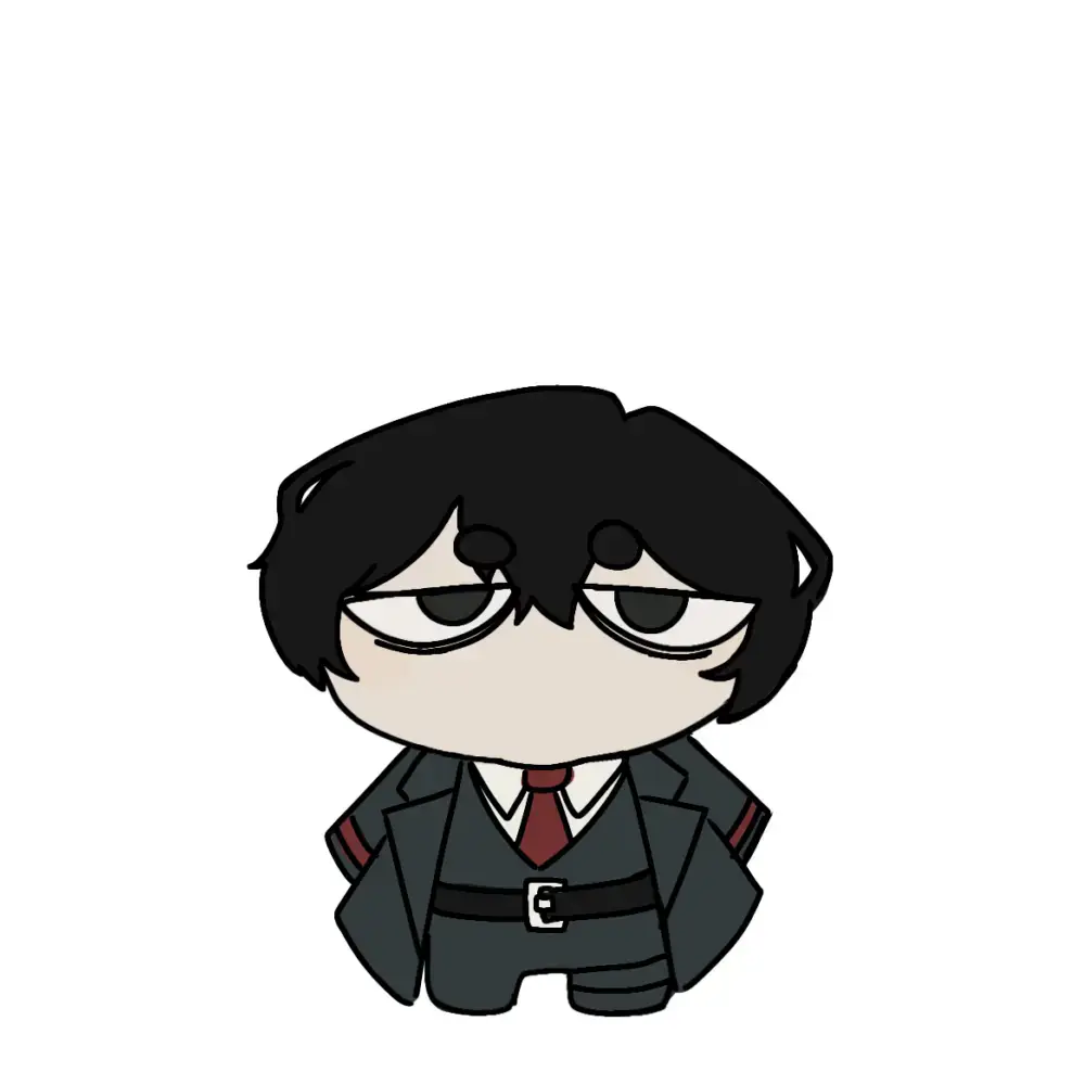 I'ma be honest I just wanted to draw Ishmael's eyes in the shape of little fish but then I wanted to draw Don and Rodya as well and got carried away #limbuscompany #projectmoon 