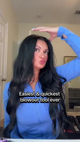 WavyTalk does blowouts right💜 @wavytalkofficial #blowout #thermalbrush #hair #volume #wavytalk 